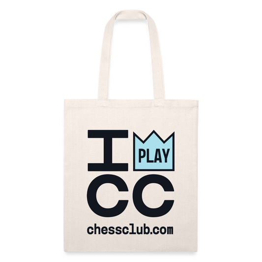 I Play ICC Recycled Tote Bag - natural