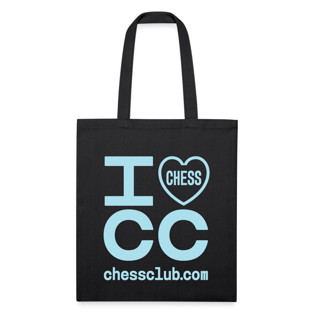 I Heart ICC Recycled Tote Bag - black