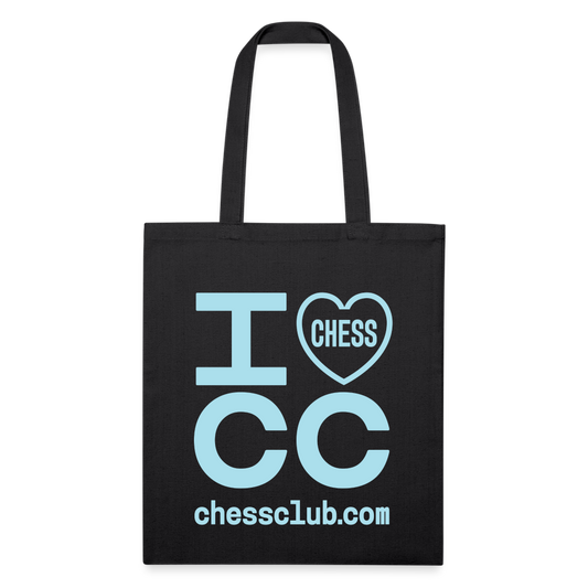 I Heart ICC Recycled Tote Bag - black