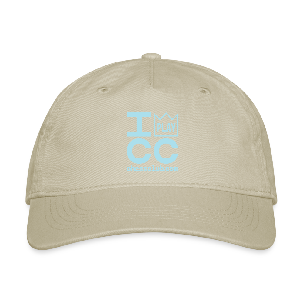 I Play ICC Organic Baseball Cap - khaki