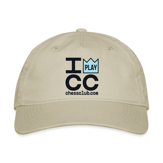 I Play ICC V2 Organic Baseball Cap - khaki