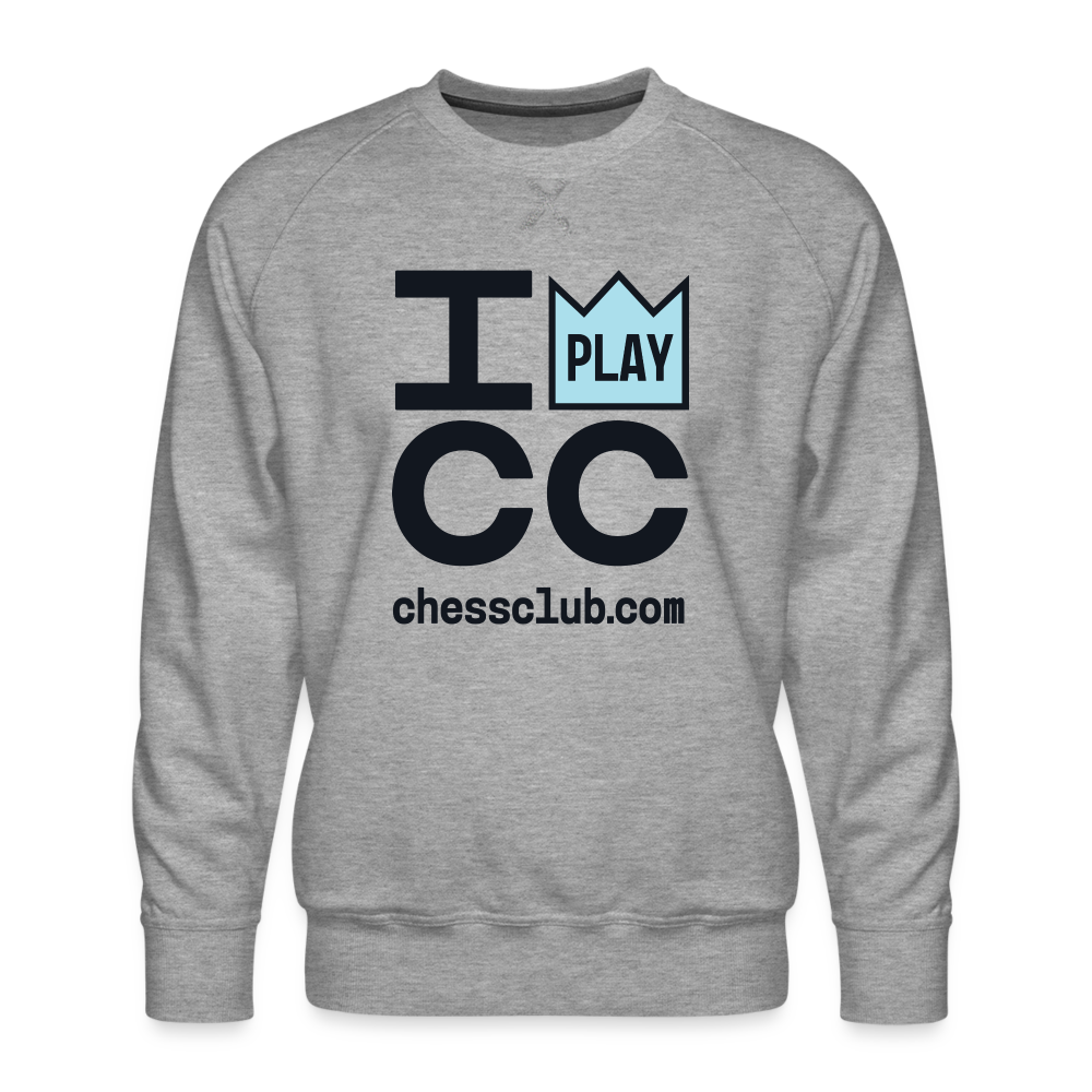 I Play ICC Men’s Premium Sweatshirt - heather grey