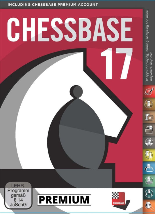 CHESSBASE 17 - Premium Package  - *DIGITAL*