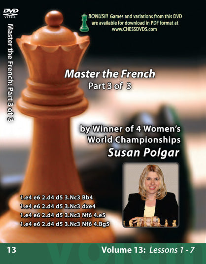 Susan Polgar - Mastering the French Part 3