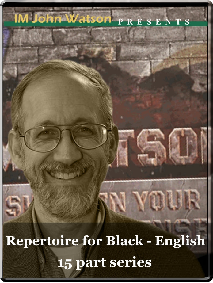 Repertoire for Black - English defense (15 part series)